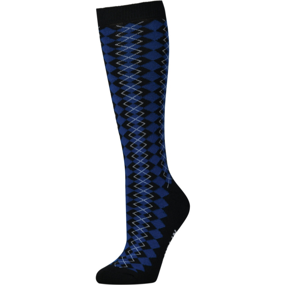 2025 Dublin Womens Single Pack Socks 1004740 - True Navy Argyle